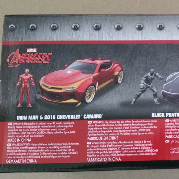 Iron Man Hollywood Rides 2016 Chevy Camaro Jada - Picture 8 of 12